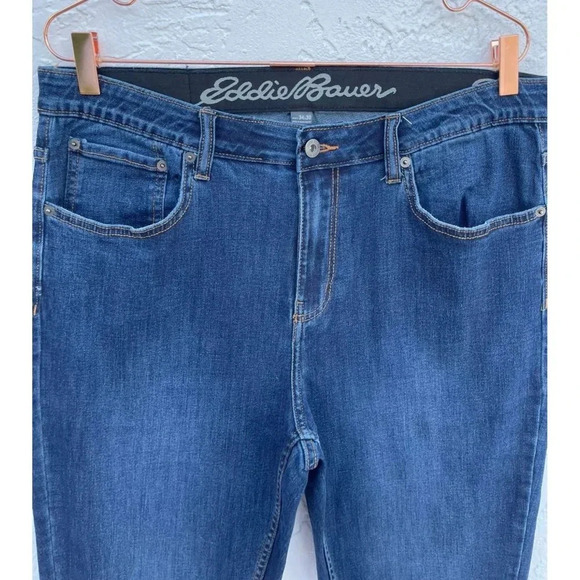 Eddie Bauer Mens Low Rise Especially Dyed Denim Jeans Sz 34Wx30L - Picture 1 of 11